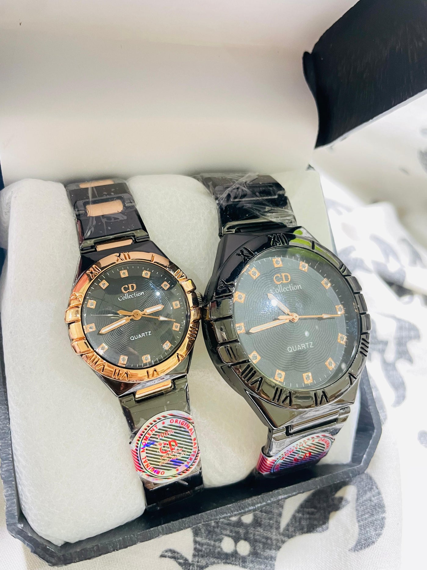 CD Collection Elegant Couple's Timepieces